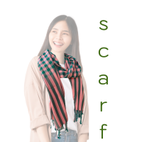 ด่านหนือแพรฝ้าย ผ้าพันคอเนื้อนุ่ม,scarf ผ้าคลุมไหล่เนื้อนุ่ม ผ้าพันคอกันหนาว สำหรับผู้หญิงและผู้ชาย สีขาว ดำ สินค้า OTOP