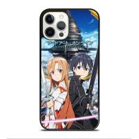 Iphone 7เคสโทรศัพท์มีลายอนิเมะ Kirito And Asuna ลายดาบดาบ8 14บวก12 13 Mini 11 12 13 14 Pro Max X Xr Xs Max Huawei Mate 20 Mate 30 40 Pro P30 P40 Pro Samsung S10 S20 S21โทรศัพท์เคส