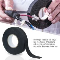 [HOY] 15M Heat resistant Retardant Adhesive Tape Cloth Fabric Tape For Automotive Cable Tape Harness Wiring Loom Electrical Heat Tape