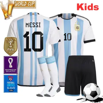 Messi Argentina Jersey with 3 stars for adults 22/23 – Soccer Crack