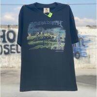 ❤Spot❤ High Street Travis Scott old wash baby Anle Megadeth limited vintage casual short-sleeved round neck T-shirt