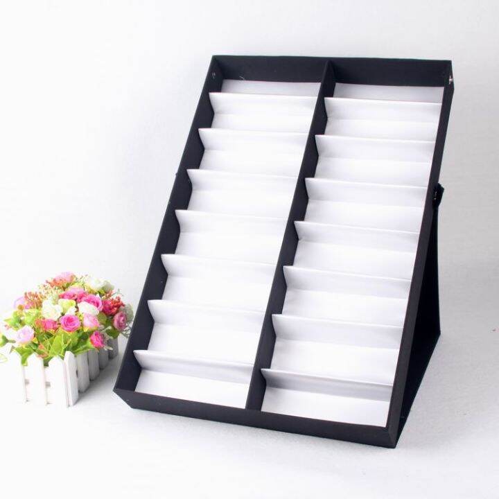 Special highend glasses display box 16 glasses storage box 18 sunglasses display stand stall