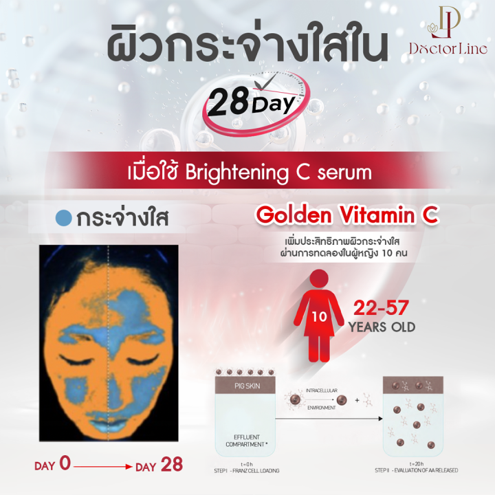 doctorline-brightening-golden-c-serum-ด็อกเตอร์ไลน์-ไบร์ทเทนนิ่ง-โกลเด้น-ซี-เซรั่ม-ลดเลือนรอยฝ้า-กระ-จุดด่างดำ-รอยสิว-ผิวหน้าสว่าง-ดูโกลด์-ขนาด-2-ขวด