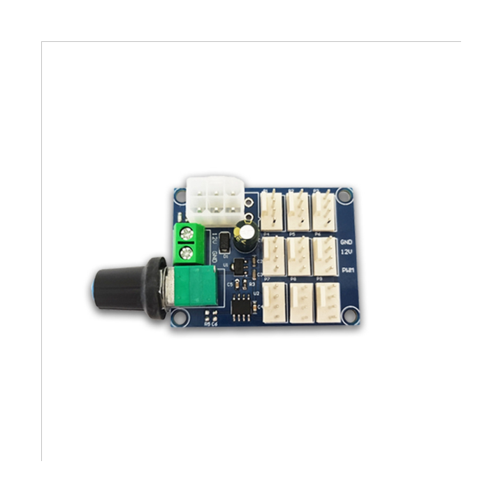 Computer Case Fan Speed Controller 12V MultiChannel PWM Speed