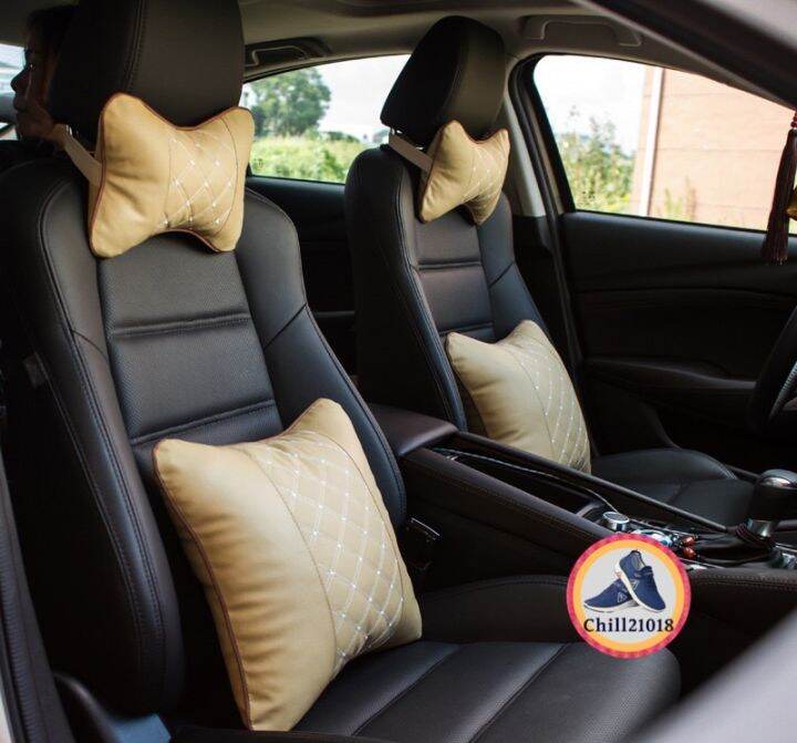 ch1283x-หมอนรองคอในรถ-หมอนรองคอpu-ที่พิงหลังในรถยนต์-วัสดุหนังpu-car-headrest