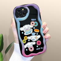 Casing Ponsel สำหรับ Infinix Smart 6 HD Smart 6 Plus Smart 7 Tecno Pop 7 Pro Spark Go 2023เคสเนื้อครีมเมโลดี้น่ารักขอบลอนเคสโทรศัพท์เคสซิลิโคนแบบนิ่ม