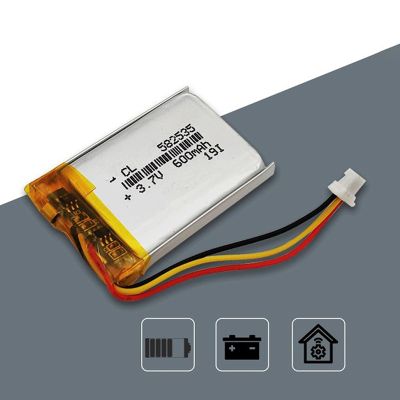 Supply lithium battery lithium polymer Rechargeable battery 602535 600 mah 3.7V For MP3 MP4 MP5 GPS PSP MID Bluetooth Headset [ Hot sell ] vwne19
