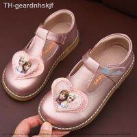 【hot】✣❒  Cartoon Frozen Shoes Soft Breathable Pink Leather loving Flats Europe Size 26-37