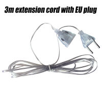 3M Garland Extension Cable EU Plug 220V US Plug 110V USB With Switch For Indoor Outdoor String Light Christmas Fairy Light