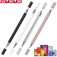 2 In 1 Stylus For Smartphone Tablet Thick Thin Drawing Capacitive Pencil Universal Android Mobile Screen Note Touch Pen Stylus Pens