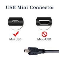 USB มินิยูเอสบีเพื่อเครื่องชาร์จยูเอสบีเร็วสำหรับเครื่องเล่น MP4 MP3ในรถยนต์ DVR GPS กล้องดิจิตอลสาย HDD เครื่องประดับโทรศัพท์มือถือ