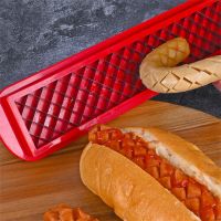 Hot Dogs Cutter Tool For BBQ Portable Sausage Slicers Spiral Grilling Kitchen Tool Outdoor Camping Grill Hot Dog Slicing Tool