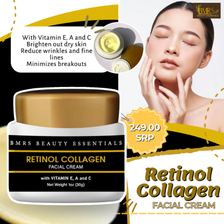 BMRS RETINOL COLLAGEN Facial Cream Original Anti-aging Defense Cream ...