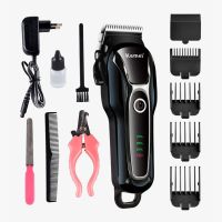 ✟✁┋ 100 240v rechargeable professional dog hair trimmer for cat cutter grooming machine hair remover animal hair clipper for pet