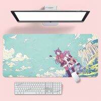 อุปกรณ์สำนักงาน Kawaii Xxl Mouse Pad แผ่นรองเมาส์อะนิเมะ แผ่นรองเม้าส์ 90x40 แผ่นรองโต๊ะน่ารัก 800x300 พรมตกแต่งโต๊ะสำหรับสาว ๆ