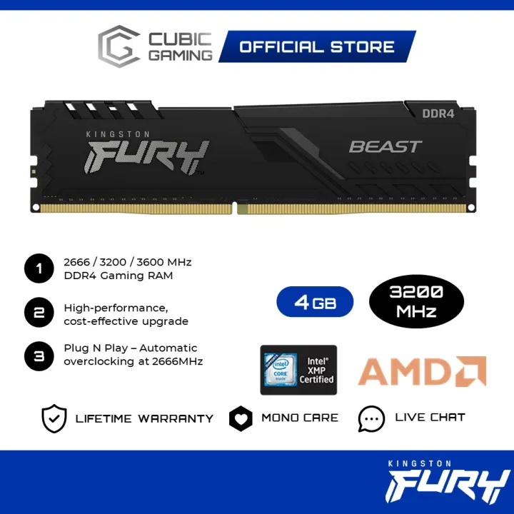 プレゼント サプライズ 【7月10日まで】Kingston FURY Beast16GB×4