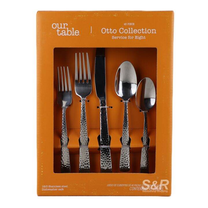 Our Table Otto Flatware 45pc Set | Lazada PH