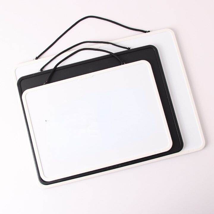 magnetic-double-sided-whiteboard-for-childrens-home-teaching-erasable-hanging-black-and-white-dual-purpose-small-blackboard