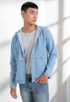 Origin By Zalora - Organic Cotton Denim Hooded Jacket