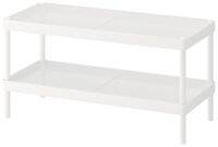 MACKAPÄR Shoe rack, white, 78x32x40 cm (มักคาแพร์ ชั้นวางรองเท้า, ขาว, 78x32x40 ซม.)