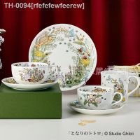 ✙☞ rfefefewfeerew Xícara de café bonito porcelana chá conjunto presente canecas com palha frida kahlo taza logotipo