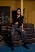 Niyom Jeans : รุ่น D112  collection NYJ 40 mile
