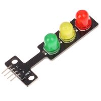 3 Light Separate Control Led Traffic Light Module 5V Digital Signal Output Traffic Light Module Ordinary Brightness