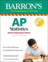 สถิติ AP: ด้วยการทดสอบการปฏิบัติ6ครั้ง (การเตรียมการทดสอบของ Barron) 11th