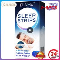 1 8PCS Sleep StripsAnti Snoring Devices Advanced Gentle Mouth Tape for Sleeping