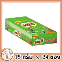 [พร้อมส่ง!!!] ไมโล ช็อกโกแลตบาร์ 15 กรัม x 24 ซองMilo Chocolate Bar 15 g x 24 pcs รหัสสินค้า MAK226988V