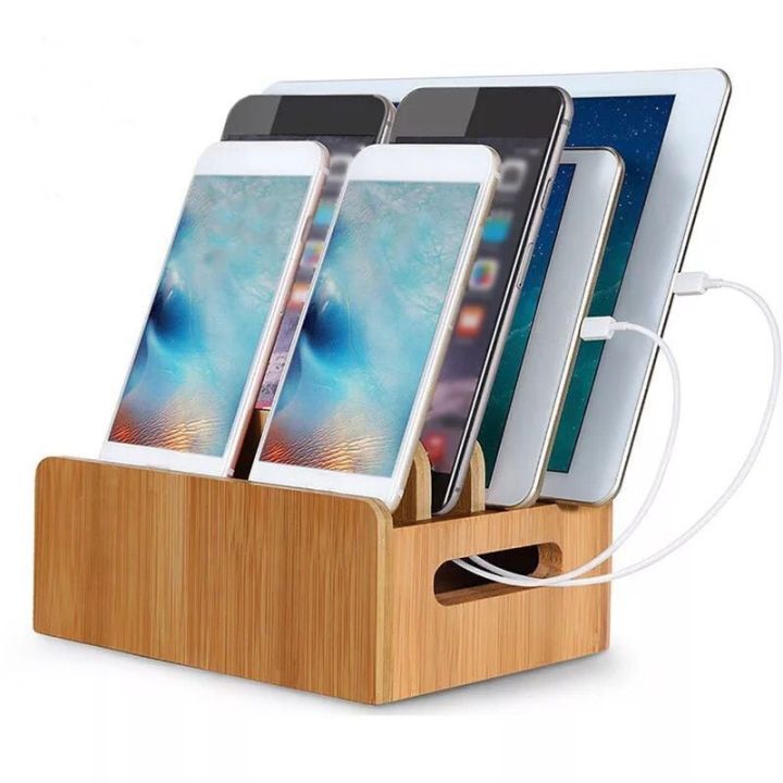 szysgsd-bamboo-holder-for-iphone-stand-for-samsung-phone-cords-charging-station-docks-holder-stand-for-smart-phones-and-tablets