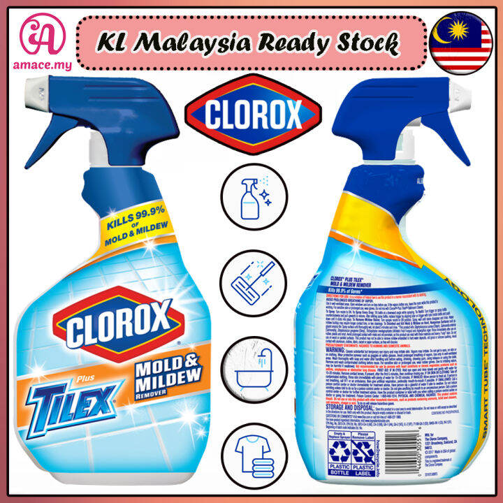 Clorox Mold & Mildew Remover Plus Tilex Contains Bleach 946ML 32oz【KL