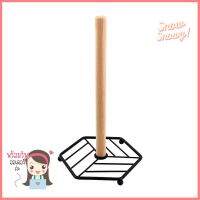 ที่ใส่ทิชชูม้วนเหลี่ยม KECH WOOD สีดำPAPER TOWEL HODLER STAND KECH WOOD BLACK **ของแท้100%**