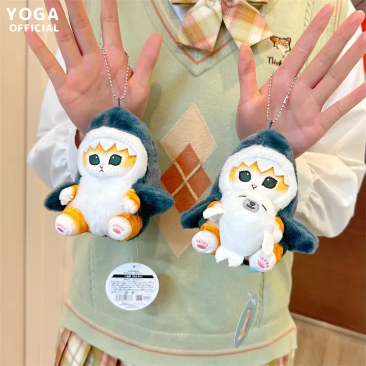 yohei-รูปแมวฉลามน่ารัก-ตุ๊กตาฉลาม-ตุ๊กตาผ้า-ของเล่นสําหรับเด็ก-น่ารักมาก