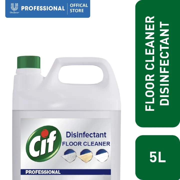 Cif Pro Floor Cleaner Disinfectant 5L (USA) Professional Concentrated