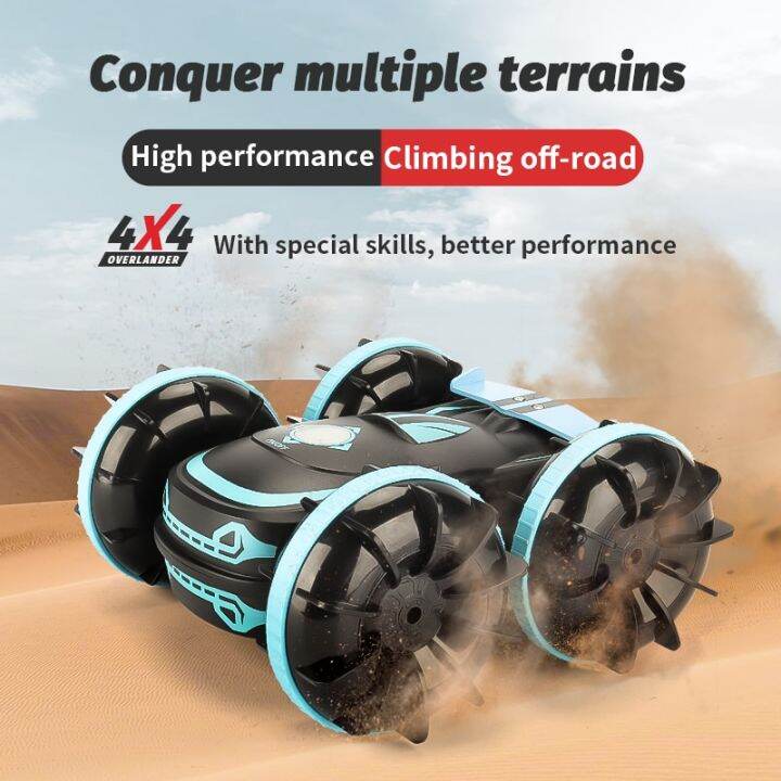 rc-car-toys-4wd-amphibious-vehicle-boat-remote-control-cars-rc-gesture-controlled-stunt-drift-car-toy-for-kids-adults-children