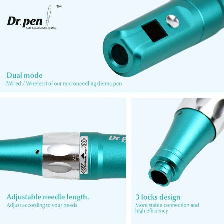 dr-pen-a6s-professional-microneedling-with-12pcs-needle-cartridge-dermapen-micro-needle-skin-care-tools