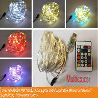 10เมตร5โวลต์ LED นางฟ้าไฟ USB แหล่งจ่ายไฟสมาร์ทนางฟ้า S Tring ไฟบลูทูธควบคุมสายรุ้งไฟสำหรับตั้งแคมป์งานแต่งงาน