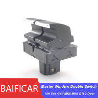 Baificar ยี่ห้อใหม่ด้านหน้าไดรเวอร์ขวา Master Window Double Switch 5K3959857A สำหรับ VW Eos Golf MK5 MK6 GTI 2ประตูแคดดี้