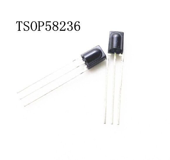 10PCS TSOP58236 V58236 DIP infrared receiver WATTY Electronics
