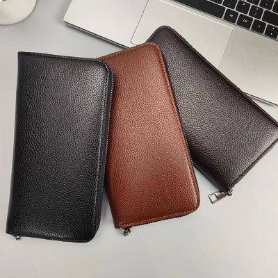Long PU Wallets Inserts Picture Coin Dollars Purses Phone Bags Business Bus Credit ID Cards Holder Purse Large Capacity Wallets