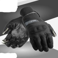 【CW】Winter Warm Revit H2O Motorcycle Gloves Genuine Leather Cold Touch Screen Cycling Glove Motorbike Racing