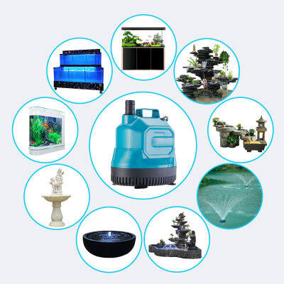 10-65W Submersible Aquarium Water Pump Fish Pond Water Pump Tank Hydroponics Water Pumps Fountain Hydroponic Pond Aquarium Fish Tank