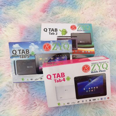 Tablet Q-TAB 1แถม1 เล่นเน็ต Facebook ลดล้างสต๊อก ขายต่ำกว่าทุน แท็บเล็ต แท็บเล็ตราคาถูก คละรุ่น คละสี