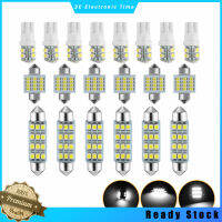 20ชิ้นไฟชุดหลอดไฟ Led T10/31มม./42SMD สำหรับตกแต่งภายในรถยนต์6500K แสงโดมส่องแผนที่ป้ายทะเบียนรถสว่างมากใช้งานได้อเนกประสงค์ DC12V