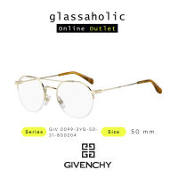 [ลดกระหน่ำ] กรอบแว่นสายตา GIVENCHY รุ่น GIV 0099-3YG ทรงกลม สไตล์เกาหลี อินเตอร์