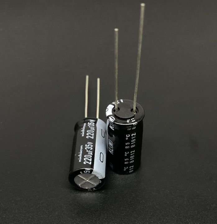 5pcs-50pcs-220uf-35v-nichicon-kl-10x20mm-35v220uf-low-leakage-current-aluminum-electrolytic-capacitor
