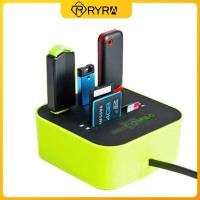 Hyra ใหม่ฮับ USB2.0 3พอร์ตคอมโบ USB ตัวอ่านไมโครการ์ด Sd/tf ผสม USB ฮับ Combo All In One 1Pc สำหรับคอมพิวเตอร์แล็ปท็อปพีซี