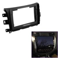 Car Radio Fascia for Navara 2014-2015 DVD Stereo Frame Plate Adapter Mounting Dash Installation Bezel Trim Kit