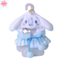 EAURA Cinnamoroll Kuromi Pochacco ชุดเสื้อผ้าเด็ก Kado Ulang Tahun งานอดิเรกของเสื้อผ้าตุ๊กตาของตกแต่งตุ๊กตาสัตว์ของเล่นเด็กเสื้อคลุมตุ๊กตาผ้าเมโลดี้เสื้อคลุมตุ๊กตาผ้ากำมะหยี่หมวกคลุมศีรษะเสื้อผ้าตุ๊กตา